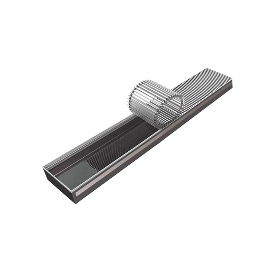 Внутрипольный конвектор КЗТО Бриз 200*100*1300 U 5Ал 12