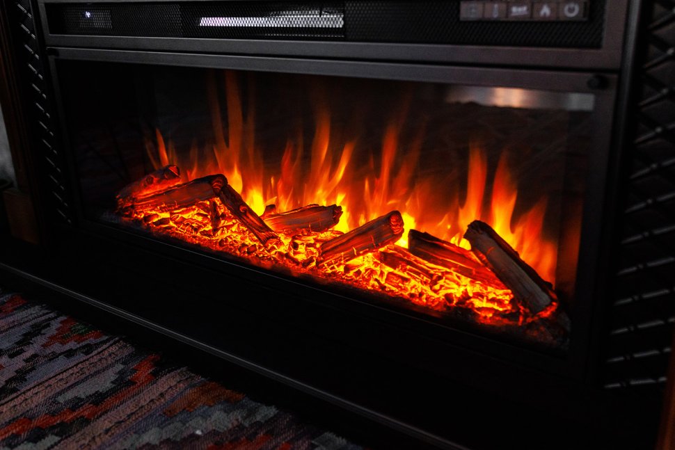 Каминокомплект Royal Flame Rome с очагом Vision 42 LOG LED слоновая кость