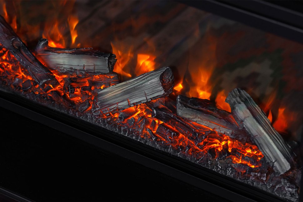 Каминокомплект Royal Flame Rome с очагом Vision 42 LOG LED слоновая кость