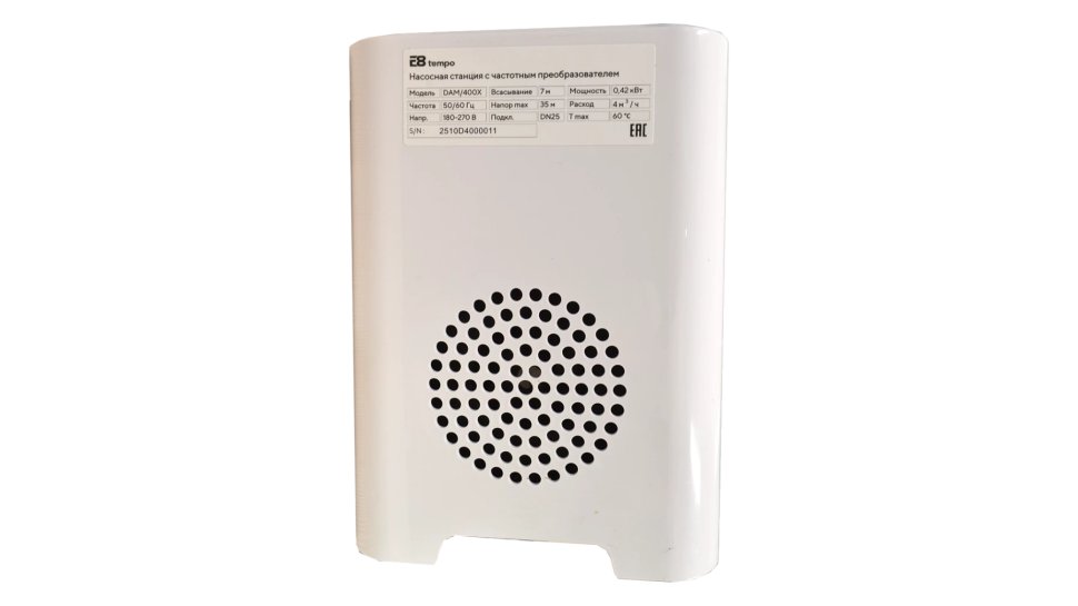 Насосная станция с интеллектуальным преобразователем частоты E8 tempo DAM/400X