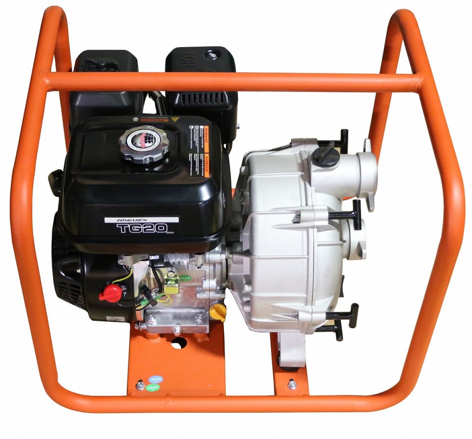 Бензиновая мотопомпа Zongshen TG 20