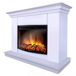 Каминокомплект Хорошие Камины Марс с очагом Electrolux Sphere Plus EFP/P-2720RLS белый