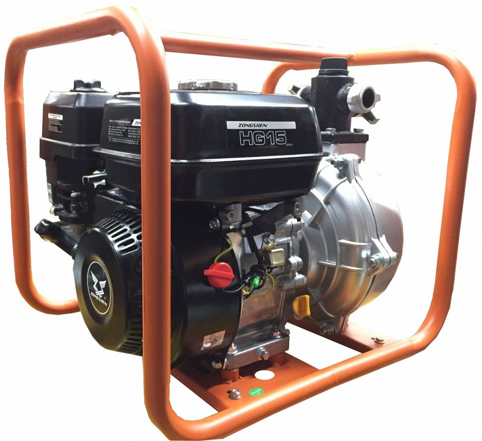 Бензиновая мотопомпа Zongshen HG 15