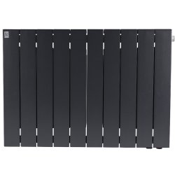 Биметаллический радиатор отопления Rifar Supremo Ventil SVR 500 10 секций нижнее правое подключение титан