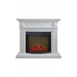 Каминокомплект RealFlame Leda 25,5 WT с очагом Evrika 25,5 LED