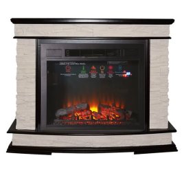Каминокомплект Interflame Памир сланец темный дуб с очагом Sirius 30 LED FX Black