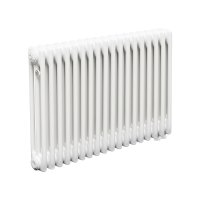 Стальной трубчатый радиатор Теплофорт ТР3057 ТВ 18 секций нижнее подключение 1/2 белый глянец