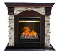 Каминокомплект RealFlame Dublin ROCK STD/EUG AO с очагом 3D Olympic