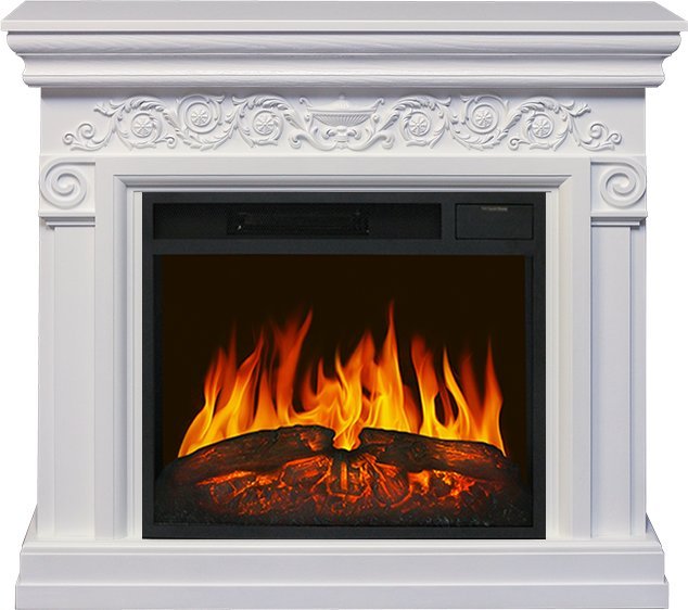 Каминокомплект Royal Flame Athena белый с очагом Vision 23 LED FX