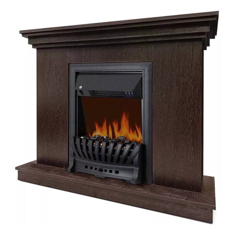 Каминокомплект Хорошие Камины Марс с очагом Royal Flame Aspen Black венге