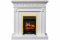 Каминокомплект Royal Flame Valletta c очагом Fobos FX Brass