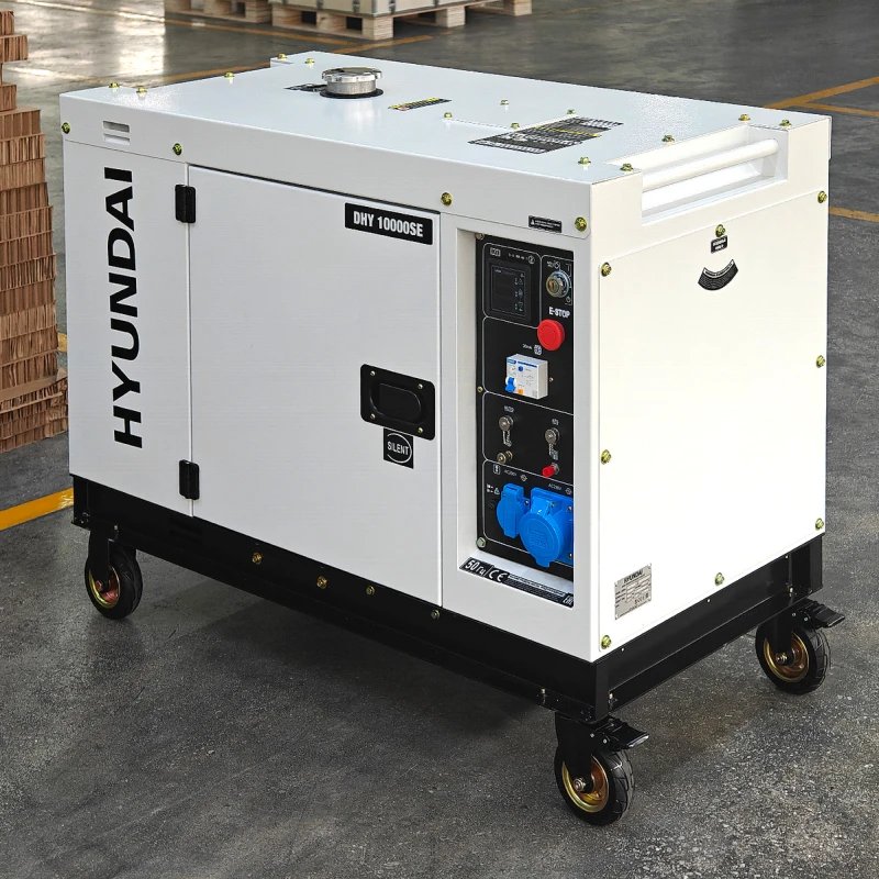 Дизельный электрогенератор Hyundai DHY 10000SE