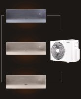 Мульти сплит-система на 3 комнаты 35+35+35 м2 AURUS ADI/in-12HN8/BLACK*1+ADI/in-12HN8/GOLD*2/ADMI/out-36H4N8 D Series