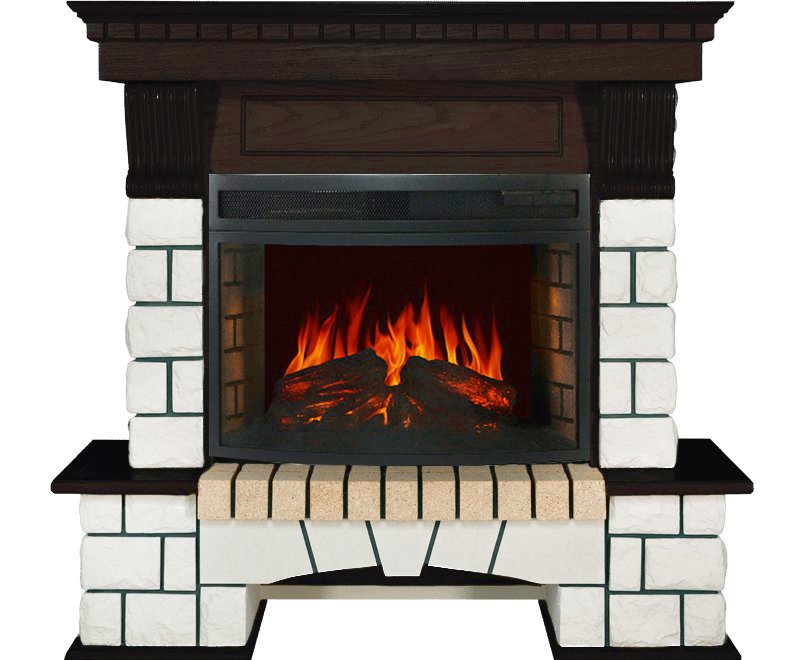 Каминокомплект Royal Flame Pierre Luxe c очагом Dioramic 25 FX