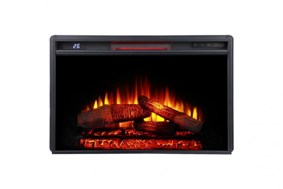 Каминокомплект Interflame Сиена сланец белый с очагом Foton 26 LED FX QZ