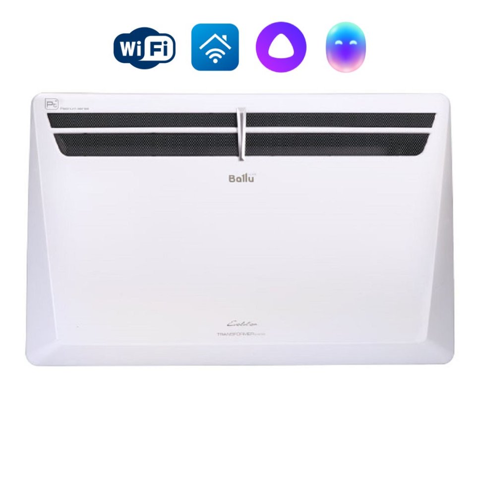 Электрический конвектор Ballu Transformer с блоком управления и шасси BEC/EVU-2500-2.5I (инверторный)