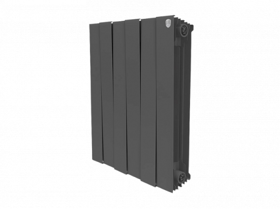 Биметаллический радиатор отопления Royal Thermo PianoForte 500 12 секций Noir Sable