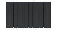 Алюминиевый радиатор отопления Fondital 500/100 Blitz Super B4  Black Coffee 12 секций