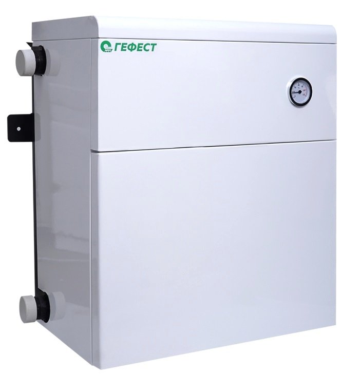 Парапетный газовый котел Гефест КС ГВ-20С с трубой
