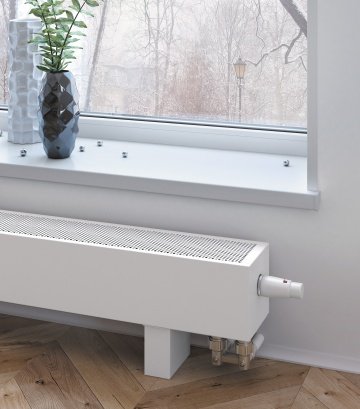 Напольный конвектор Varmann MiniKon MKFV 135.130.2000 RAL9016