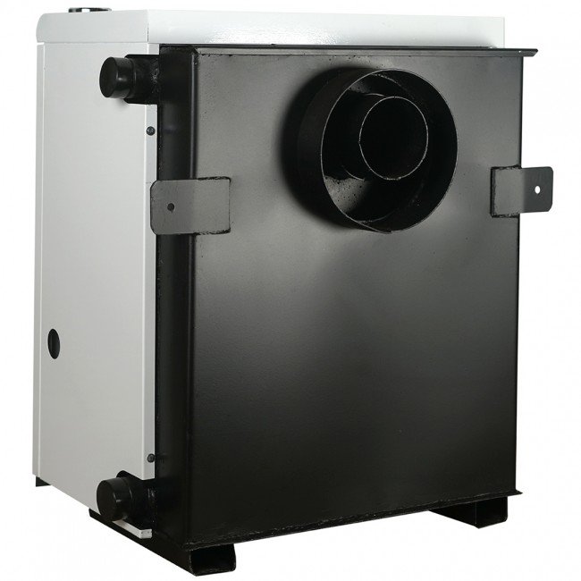 Парапетный газовый котел Гефест КСГ-10С с трубой