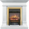 Каминокомплект Royal Flame California STD SFT с очагом Fobos FX M Brass белый (разборный)