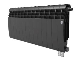 Биметаллический радиатор отопления Royal Thermo BiLiner 350 VDR 14 секций Noir Sable