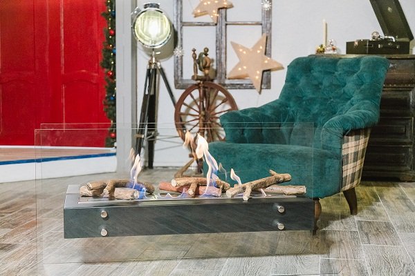 Напольный биокамин Lux Fire Консул 1 1200 БКН-К1-1200