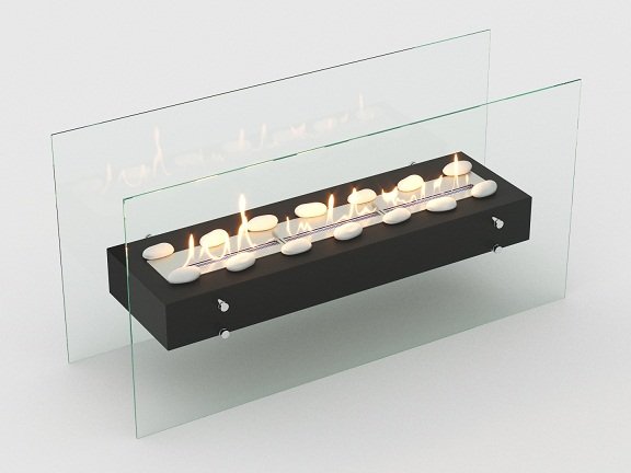 Напольный биокамин Lux Fire Консул 1 1200 БКН-К1-1200