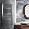 Электрический полотенцесушитель Royal Thermo Stato П11 500х800 полированная сталь