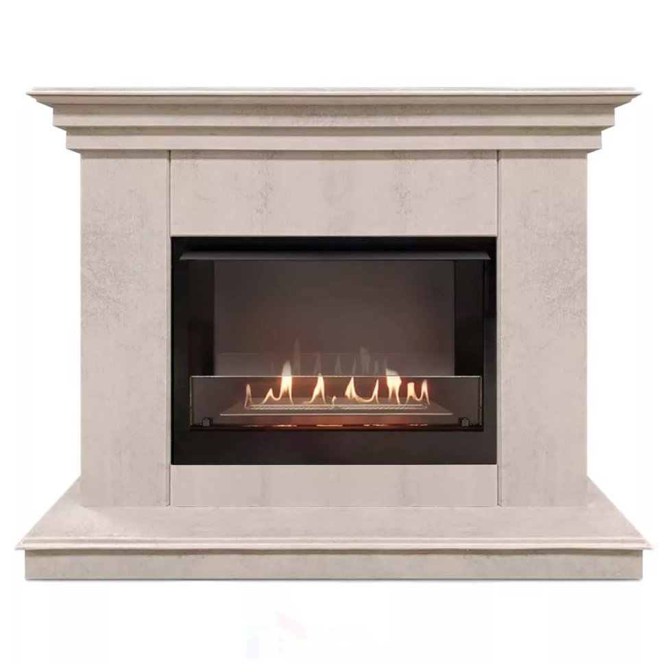 Каминокомплект Хорошие Камины Марс с очагом Firelight BFP/P-2520 цемент