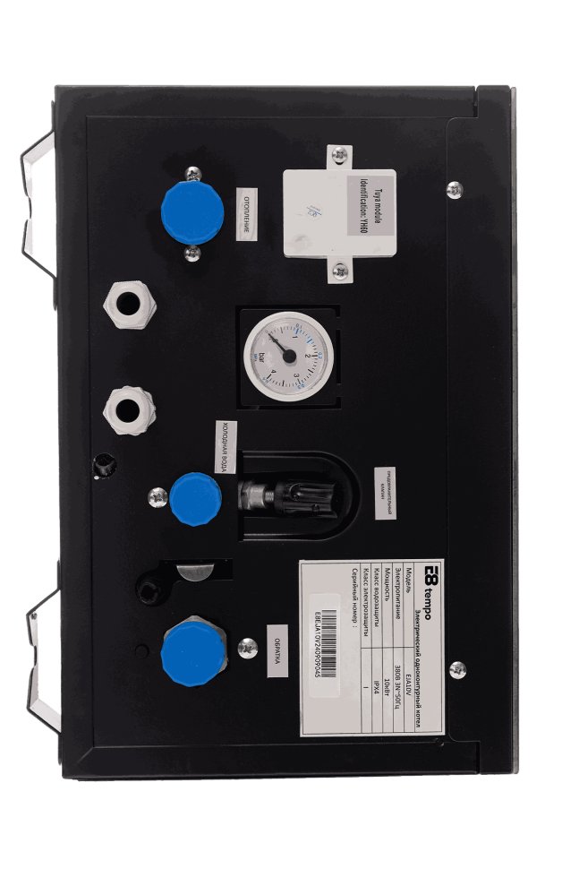 Настенный электрический котел E8 tempo EJA10V (черная стеклянная панель)