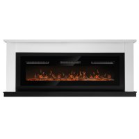 Каминокомплект Electrolux Infinity EFP/P-1600ULS N портал Canto Long белый черный