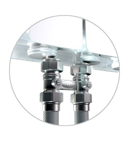 Алюминиевый радиатор отопления Rifar Alum Ventil 500 VR 11 секций