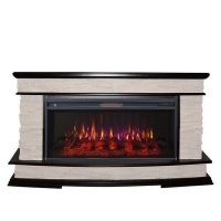 Каминокомплект Interflame Памир темный дуб с очагом FreeSpace 40 LED FX QZ