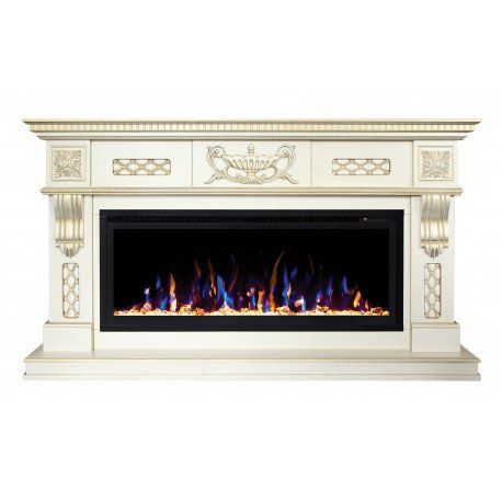 Каминокомплект RealFlame Corsica 42 WT с очагом Saphir 42