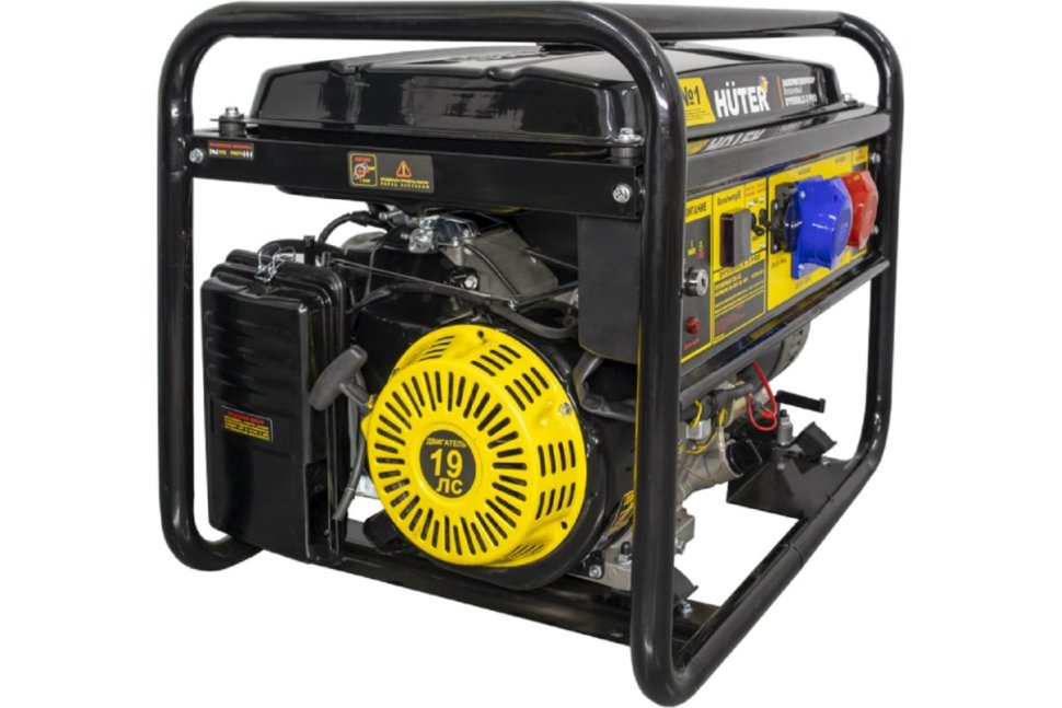 Бензиновый электрогенератор Huter DY9500LX-3 PRO