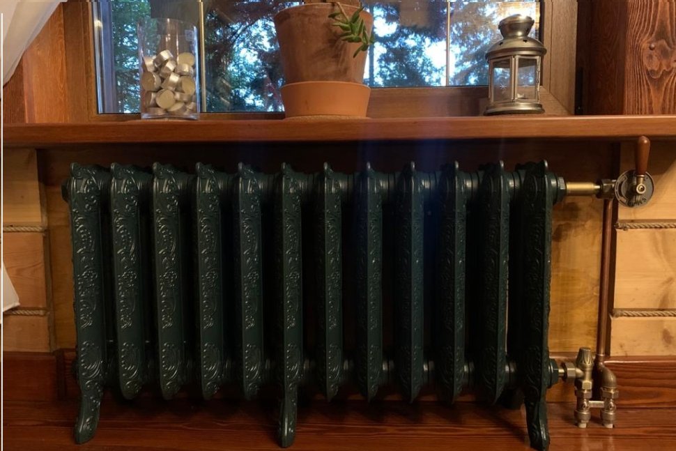 Чугунный радиатор отопления RETROstyle Windsor 350 12 секций