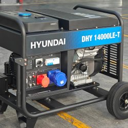 Дизельный электрогенератор Hyundai DHY 14000LE-T