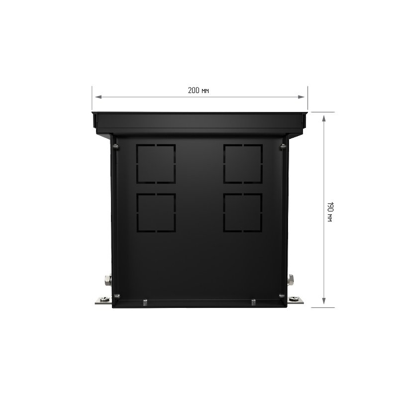 Внутрипольный конвектор Royal Thermo Atrium 190/200/1200-DG-U-LB