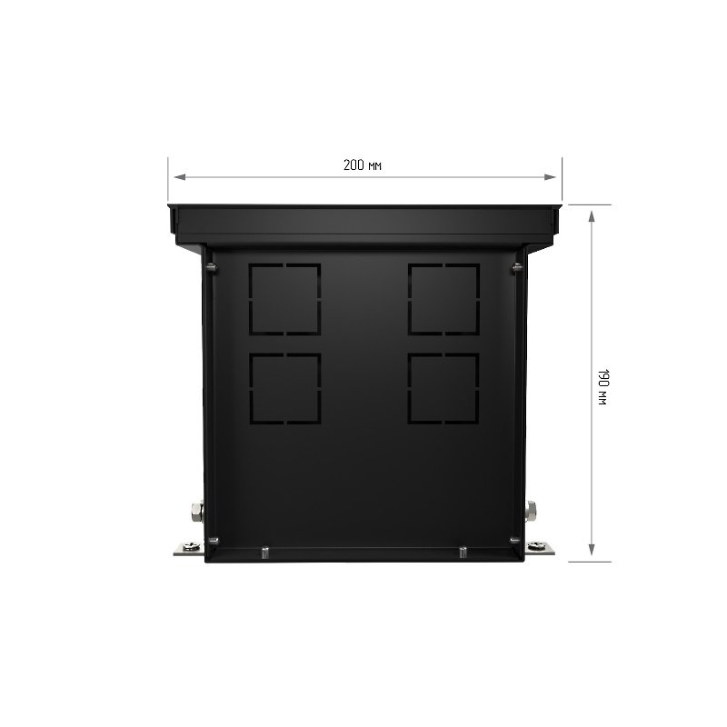 Внутрипольный конвектор Royal Thermo ATRIUM-190/200/1300-DG-U-LB