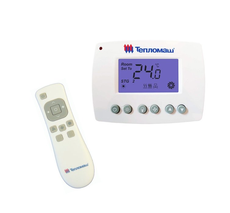 Воздушная тепловая завеса Тепломаш КЭВ-П4139А Гранит Плюс 400 нержавеющая сталь