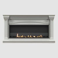 Встроенный портальный биокамин SteelHeat Nikol Long стекло