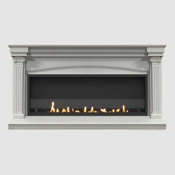 Встроенный портальный биокамин SteelHeat Nikol Long стекло