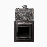 Печь банная PROMetall Атмосфера XL в облицовке Амфиболит