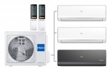 Мульти сплит-система на 3 комнаты 35+35+35 м2 Haier 2х AS12NS6ERA-W+AS12NS6ERA-B/3U70S2SR5FA Lightera Super Match с Wi-Fi модулем ESP32