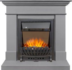 Каминокомплект Royal Flame California STD CRM (Разборный) с очагом Aspen Black санд грей