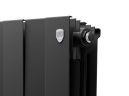 Биметаллический радиатор отопления Royal Thermo PianoForte 300 черный 10 секций