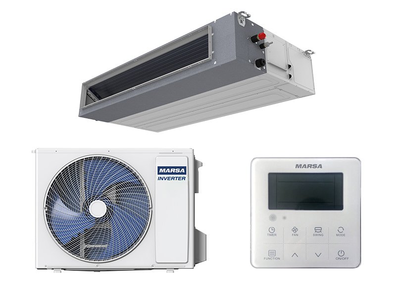 Канальная сплит-система Marsa MRK-48BHANIG/MRK-48HANIGE-W Optimal Inverter