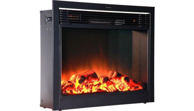 Каминокомплект Interflame Экстер венге угловой с очагом Jupiter FX M Black